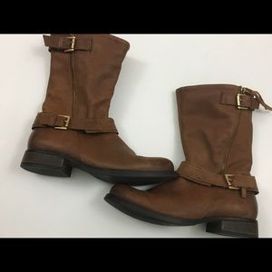 Steve Madden Leather Boots size 8